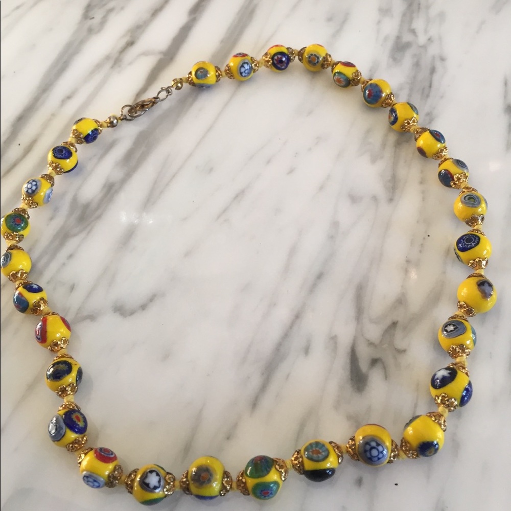 BOUGHT IN ITALY Murano Glass Necklace